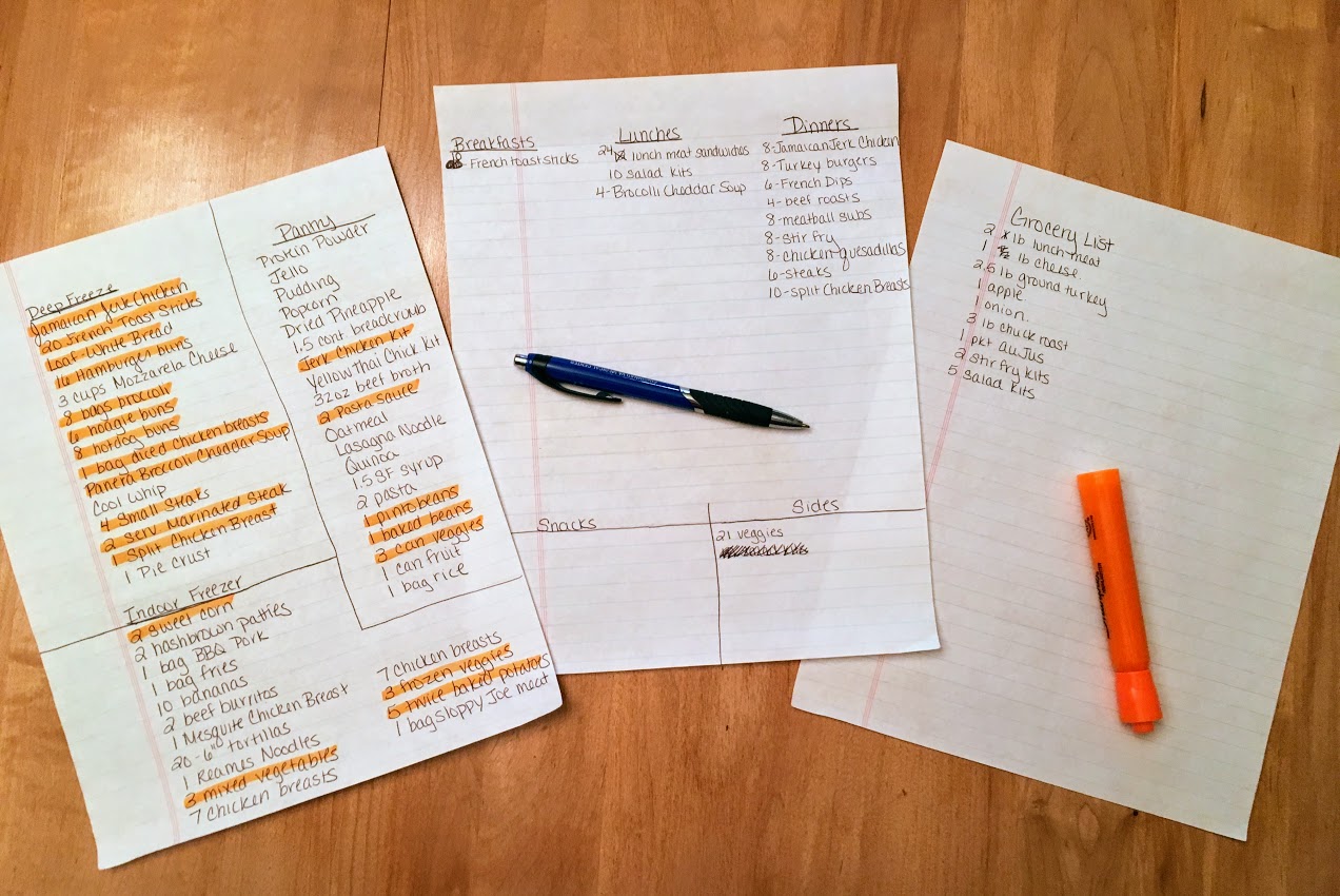 Meal Planning Calendar, meal planning, meal prep, freezer meals